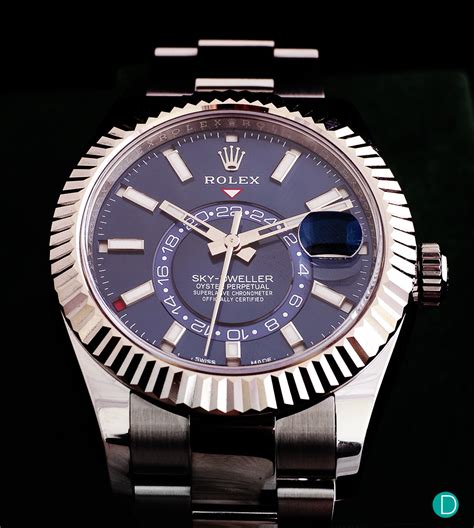 rolex sky dweller review november 2017|Rolex Sky-Dweller dial.